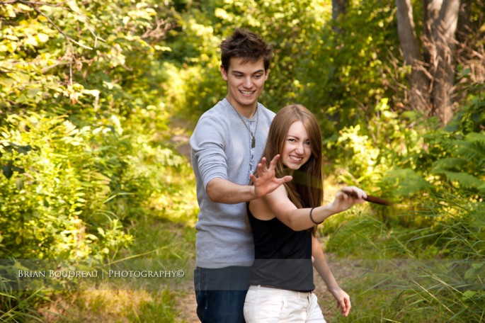 Keegan and Emily