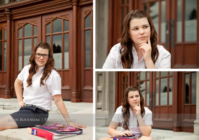 Katelyn on Stairs